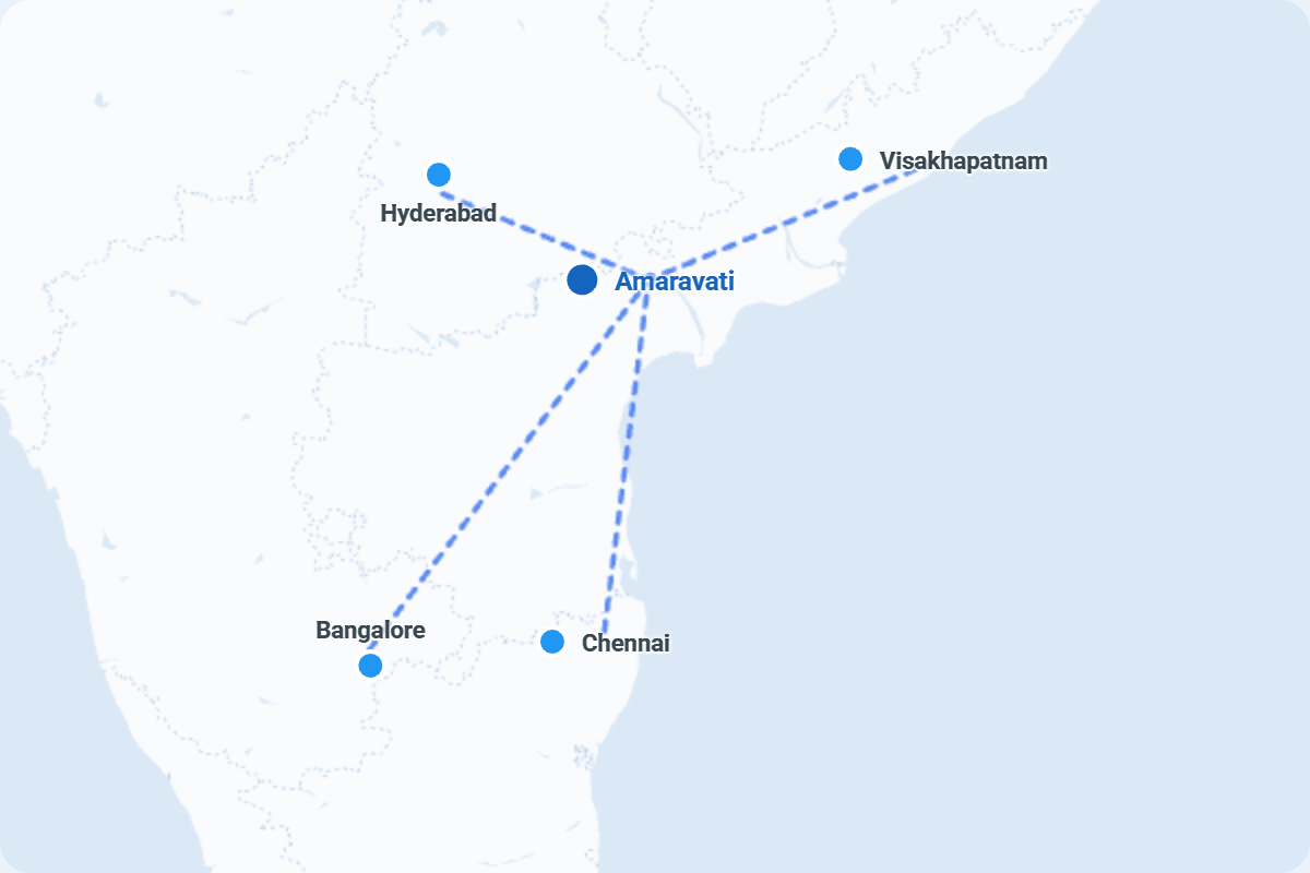Rendering of the planned XConnect Amaravati AI datacenter